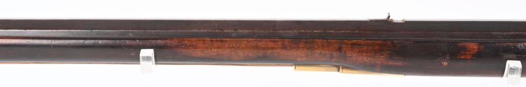 SIGNED FULL STOCK PERCUSSION KY. RIFLE