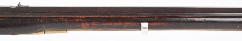 SIGNED FULL STOCK PERCUSSION KY. RIFLE