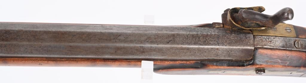 SIGNED HALF STOCK KY. TYPE RIFLE