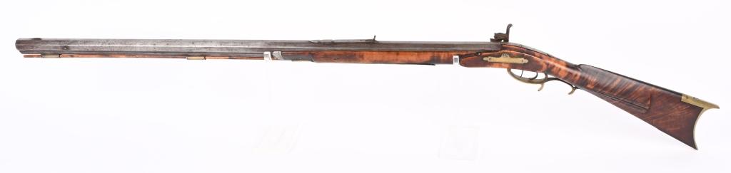 SIGNED HALF STOCK KY. TYPE RIFLE