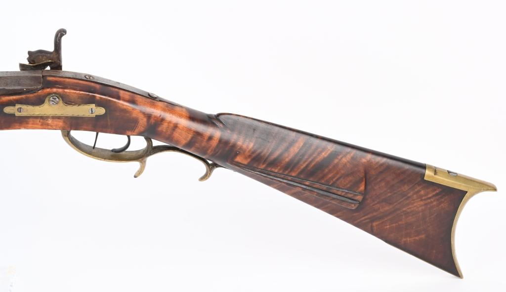 SIGNED HALF STOCK KY. TYPE RIFLE