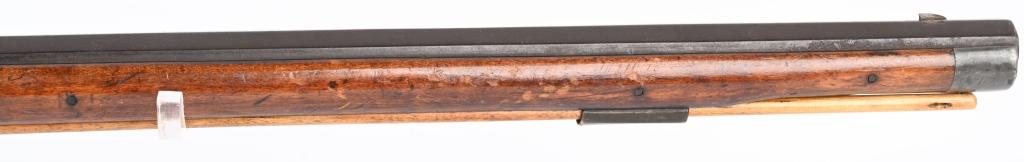 UNMARKED PERCUSSION FULL STOCK SHORT RIFLE
