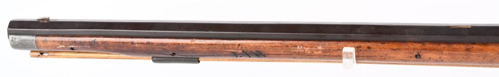 UNMARKED PERCUSSION FULL STOCK SHORT RIFLE