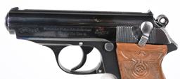WW2 WALTHER PPK PARTY LEADER 7.65 CAL PISTOL