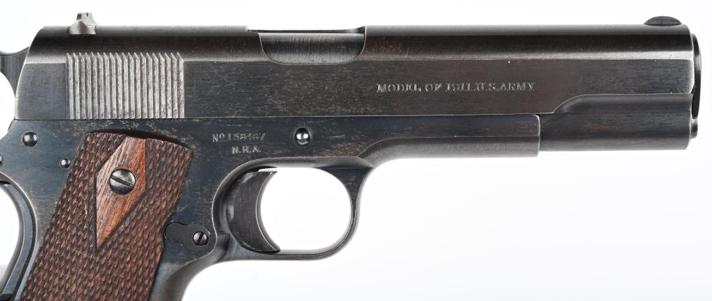 RARE COLT NRA MODEL 1911 PISTOL MFG 1917