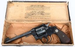 FINE PRE WAR BOXED COLT OFFICERS MODEL .22 TARGET