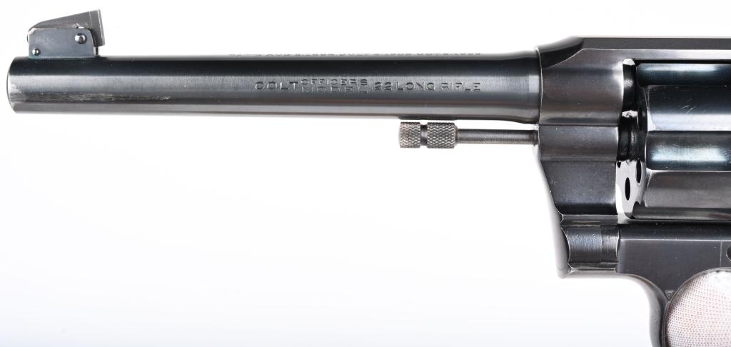 FINE PRE WAR BOXED COLT OFFICERS MODEL .22 TARGET