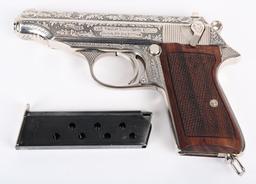 ENGRAVED WALTHER MODEL PP 7.65 ACP