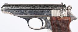 ENGRAVED WALTHER MODEL PP 7.65 ACP