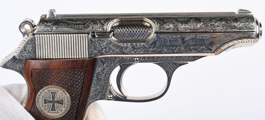 ENGRAVED WALTHER MODEL PP 7.65 ACP