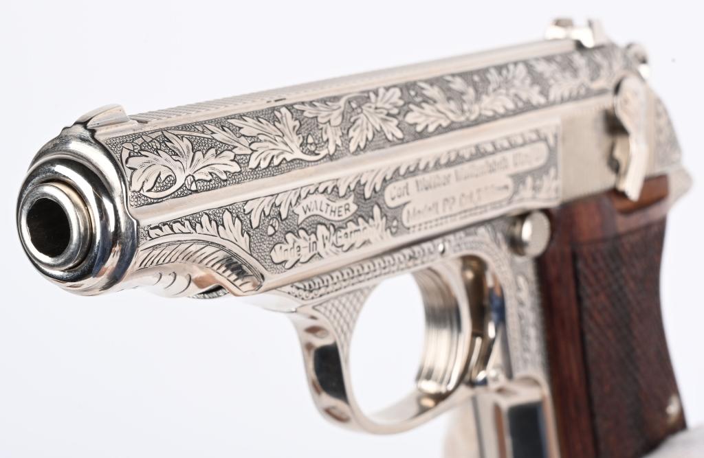 ENGRAVED WALTHER MODEL PP 7.65 ACP