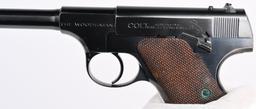 EARLY COLT "THE WOODSMAN" .22 SEMI AUTO TARGET