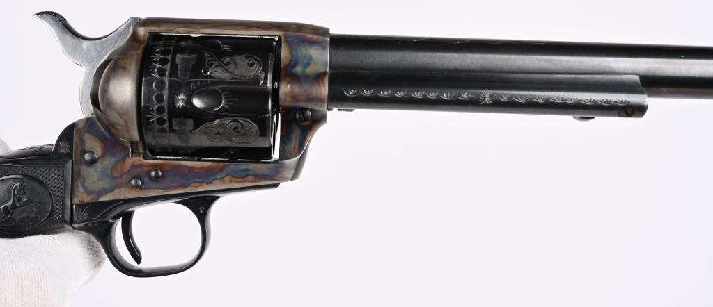 RARE ENGRAVED 2ND GEN. COLT SAA BUNTLINE - 1958