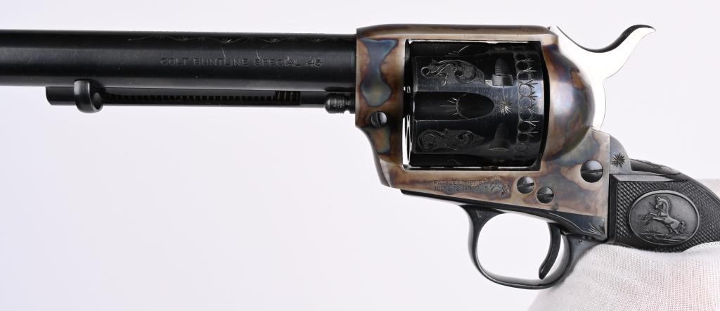 RARE ENGRAVED 2ND GEN. COLT SAA BUNTLINE - 1958