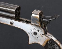 KITTEREDGE & CO. BOXED SHARPS 4-BARREL DERINGER