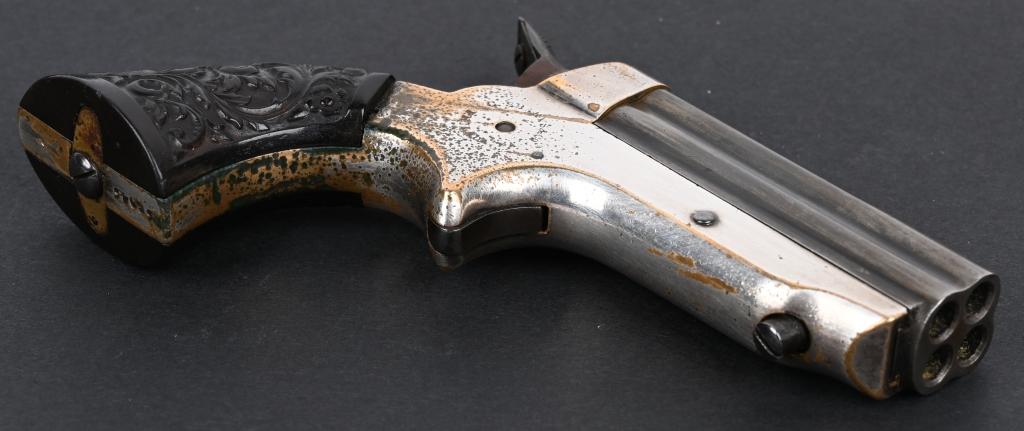 KITTEREDGE & CO. BOXED SHARPS 4-BARREL DERINGER