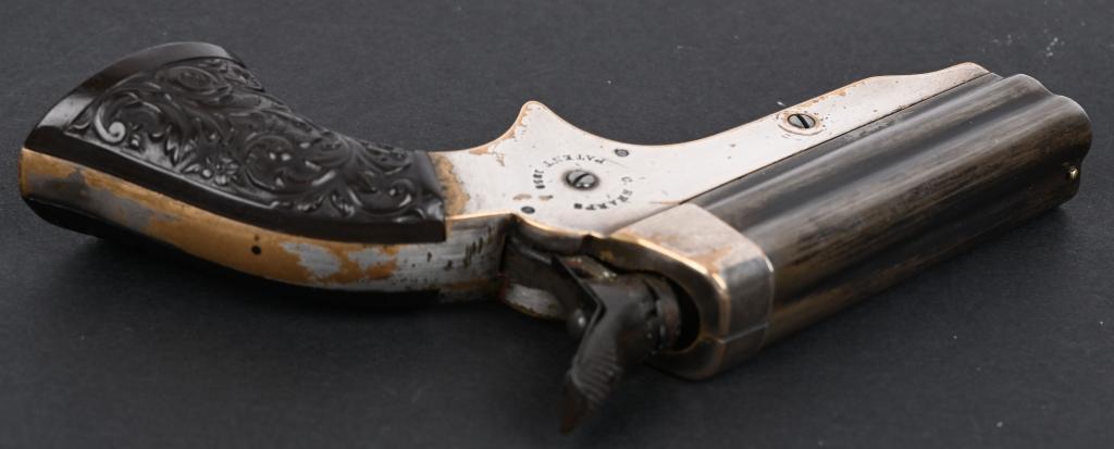 KITTEREDGE & CO. BOXED SHARPS 4-BARREL DERINGER
