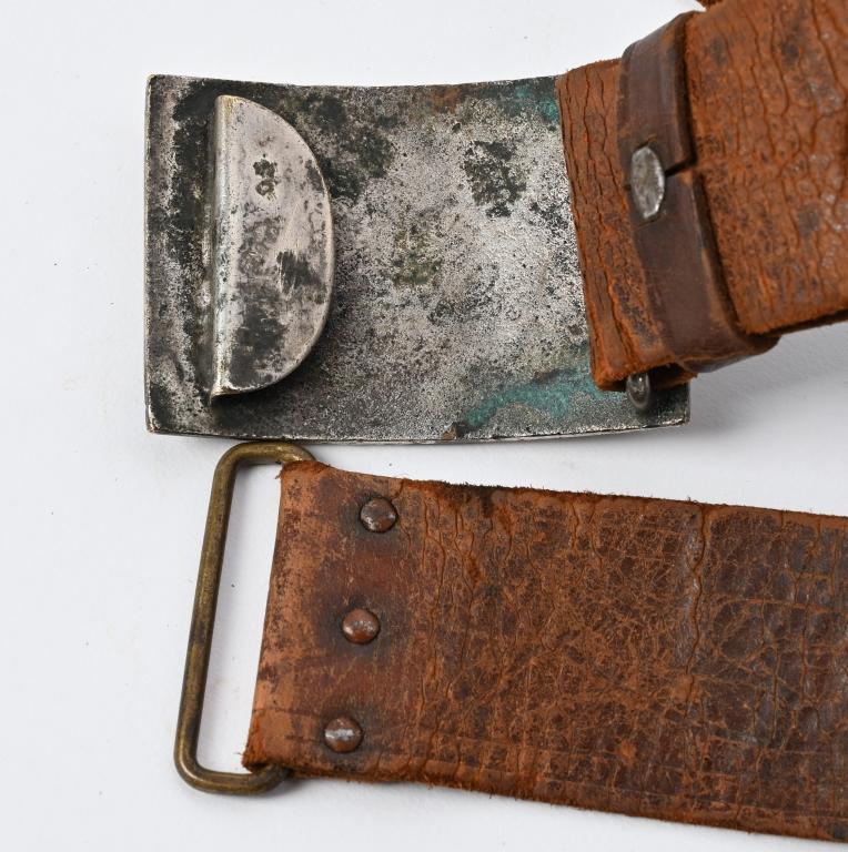 REMINGTON 1861 NAVY REVOLVER WITH HOLSTER - BELT