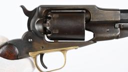 REMINGTON 1861 NAVY REVOLVER WITH HOLSTER - BELT