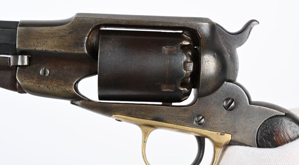 REMINGTON 1861 NAVY REVOLVER WITH HOLSTER - BELT