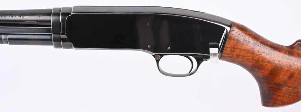 PRE WAR WINCHESTER MODEL 42 SLIDE ACTION SHOTGUN