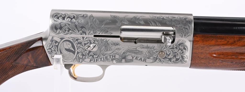 BROWNING A-5 DUCKS UNLIMITED 50TH YEAR SHOTGUN