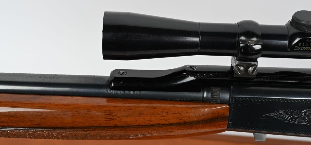 BELGIAN BROWNING BAR 22 IN CASE