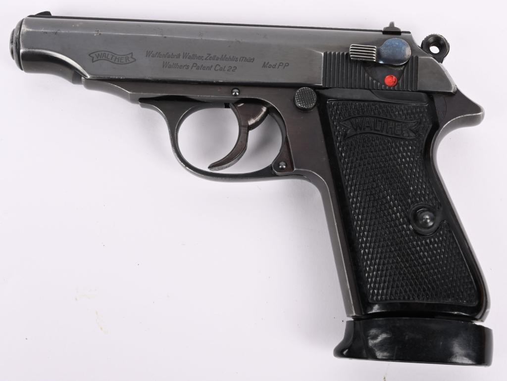 WW2 EAGLE "N" PROOFED WALTHER PP.22 PISTOL