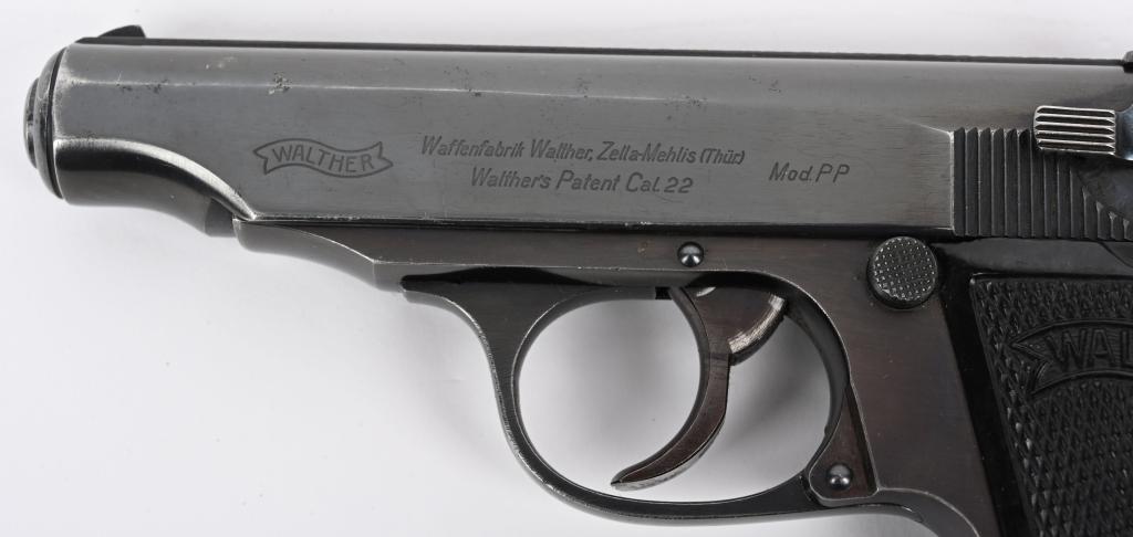 WW2 EAGLE "N" PROOFED WALTHER PP.22 PISTOL