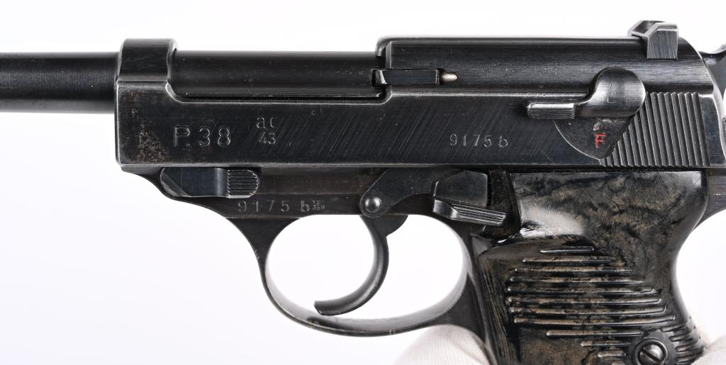 WW2 WALTHER P-38 AC43 CODE WITH HOLSTER