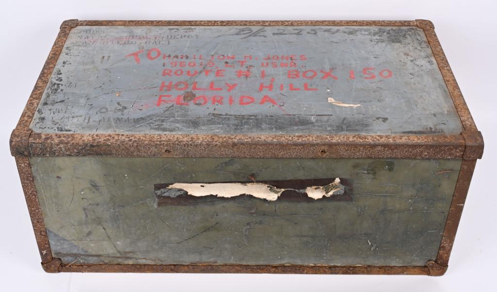 REMINGTON RAND 1911 W/TRUNK ENSIGN H.M. JONES USNR
