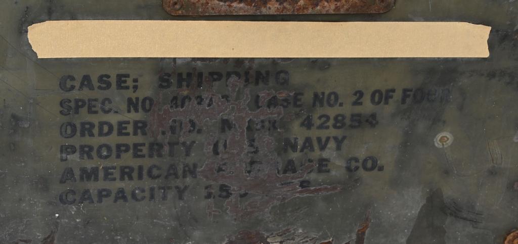 REMINGTON RAND 1911 W/TRUNK ENSIGN H.M. JONES USNR