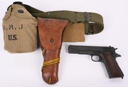 REMINGTON RAND 1911 W/TRUNK ENSIGN H.M. JONES USNR