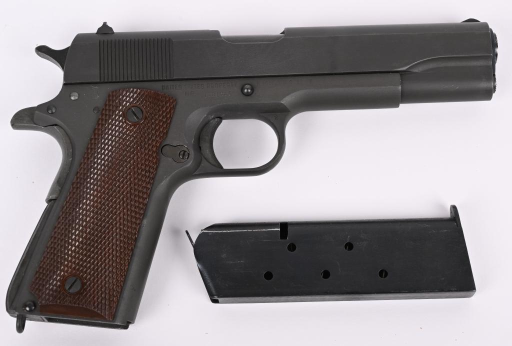 REMINGTON RAND 1911 W/TRUNK ENSIGN H.M. JONES USNR