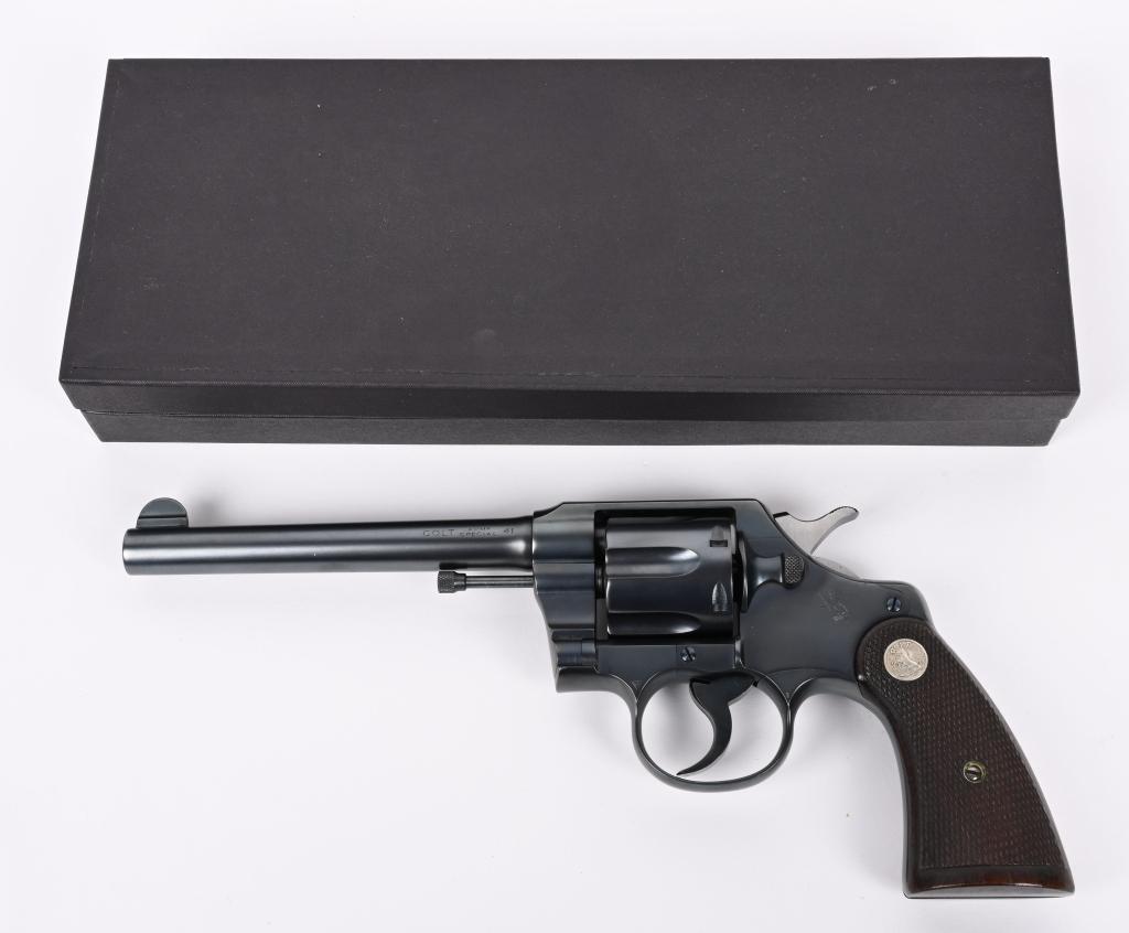 COLT ARMY SPECIAL DA REVOLVER CAL, 41 COLT