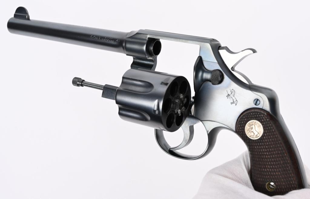 COLT ARMY SPECIAL DA REVOLVER CAL, 41 COLT