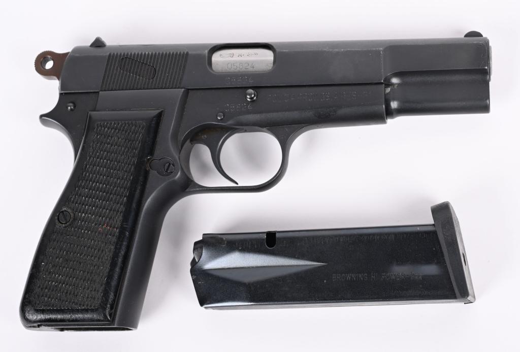 FN HIGH POWER PISTOL ISSUED TO ARGENTINE POLICE