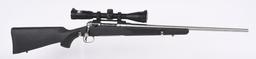 BOXED STAINLESS SAVAGE MODEL 16 BOLT ACTION RIFLE