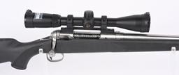 BOXED STAINLESS SAVAGE MODEL 16 BOLT ACTION RIFLE