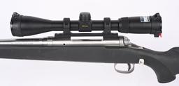 BOXED STAINLESS SAVAGE MODEL 16 BOLT ACTION RIFLE