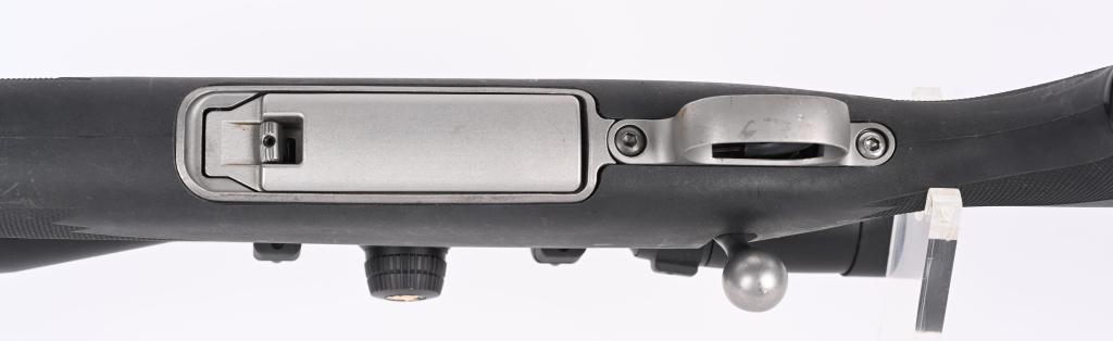 BOXED STAINLESS SAVAGE MODEL 16 BOLT ACTION RIFLE