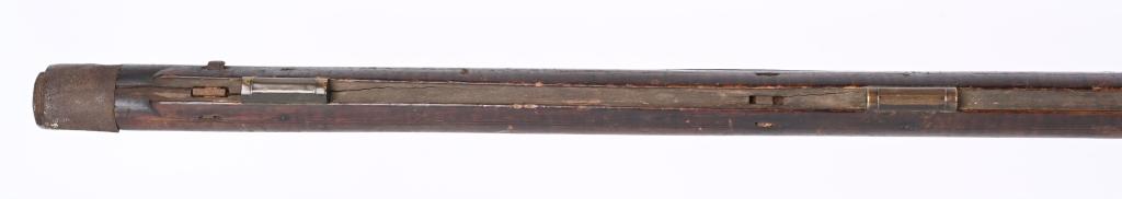 19TH CENT. FULLSTOCK TIGER MAPLE RIFLE