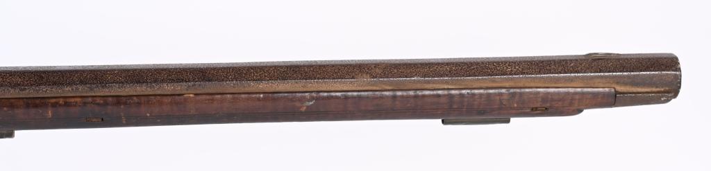 19TH CENT. FULLSTOCK TIGER MAPLE RIFLE