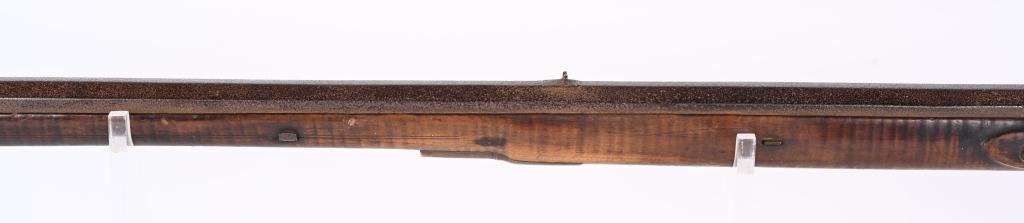 19TH CENT. FULLSTOCK TIGER MAPLE RIFLE