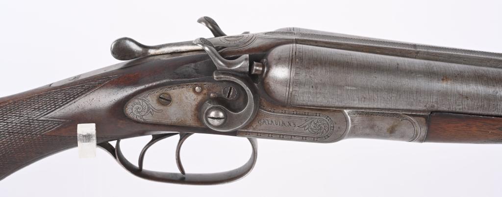 BAKER MODEL 97 12 BORE DOUBLE SHOTGUN