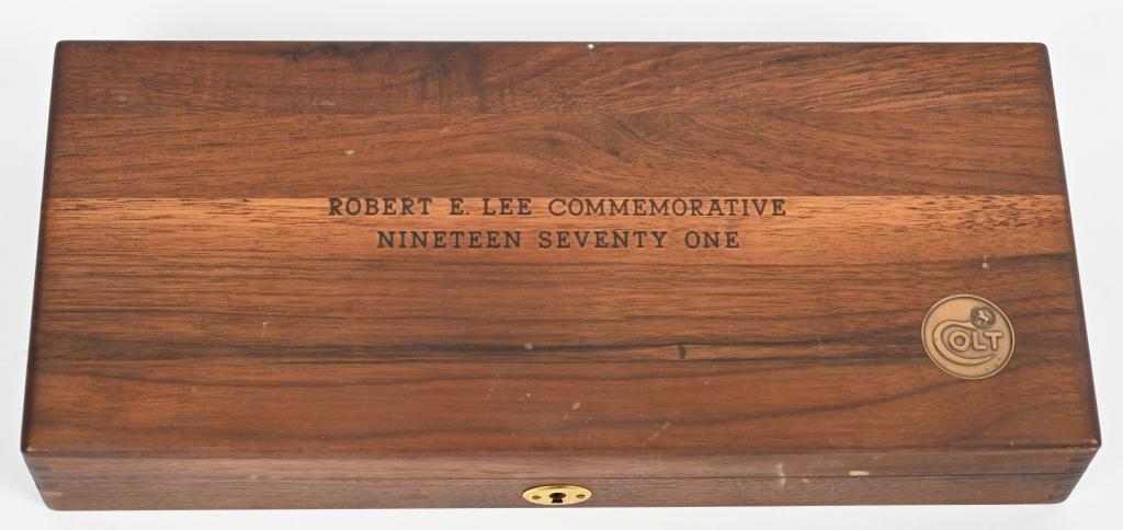 CASED COLT ROBERT E LEE 1851 NAVY COMMEMORATIVE