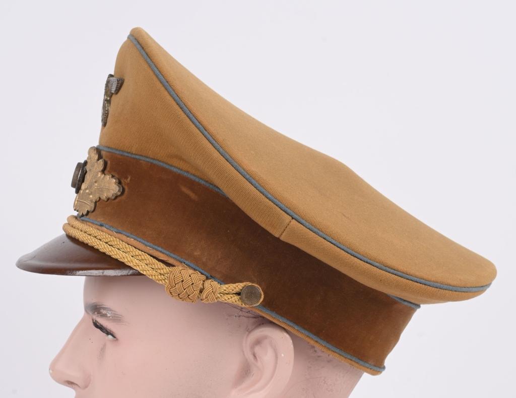 WWII ORTS LEVEL NSDAP POLITICAL LEADER'S VISOR CAP