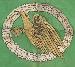WWII 1st FALLSCHIRMJAGER DIVISIONAL TRUMPET BANNER