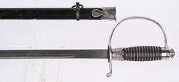 WWII NAZI GERMAN WAFFEN SS NAMED DAMASCUS SWORD