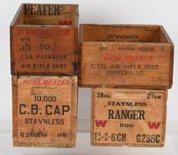 WINCHESTER WOOD AMMO CRATE+